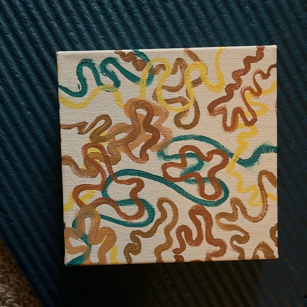 Hand painted decor
